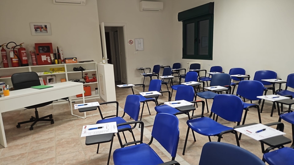 Aula grande S.M.A. Antincendio
